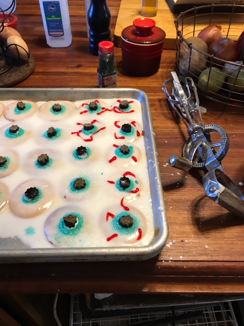 Eyeball Cookies